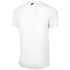 T-shirt męski, biały, Reach the peak, 4F