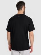 T-shirt męski, czarny, 4F