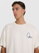 T-shirt męski, ecru, 4F