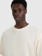 T-shirt męski, ecru, 4F