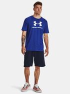T-shirt męski, niebieski, Under Armour