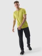 T-shirt męski, zielony, 4F