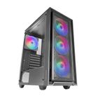 Tacens, Mars, obudowa komputerowa, MC-AIR BLACK ATX 4x FRGB fan