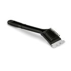 Tadar, BBQ, szczotka do grilla ze skrobakiem, 2w1, czarna