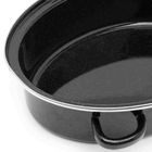 Tadar, brytfanna emaliowana, z pokrywą grillową, 38 cm