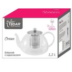 Tadar, dzbanek z zaparzaczem, 1.2l, Carina