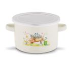 Tadar, garnek emaliowany, 14-9 cm, garden