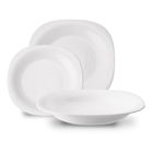 Tadar, Ines, talerz obiadowy, kwadratowy, 25 cm