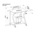 Techly, biurko komputerowe, Compact