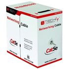 Techly, kabel skrętka, F/UTP, kat. 5E, 305m