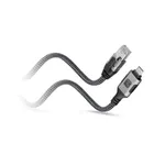 Techly, RJ45, kabel sieciowy, USB-C, 3m