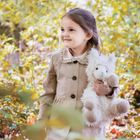 Teddykompaniet, Liam, lama, maskotka, kremowa, 32 cm