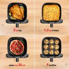 Tefal, frytkownica beztłuszczowa, airfryer, 7,5l, EY855D10