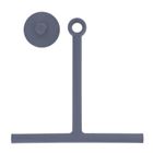 Tendance, ściągaczka łazienkowa na przyssawkę, 22.5-21,9 cm