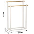 Tendance, stojak na ręczniki,, dwuramienny, mat, 82-52-20 cm