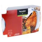 Termolex, naczynie żaroodporne, okrągłe, 4,1l