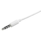Thomson, Słuchawki dokanałowe z mikrofonem EAR3203W, Białe