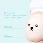 tntn mom's, nawilżająca maska na brzuch dla kobiet w ciąży, 7 szt.