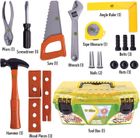 Tomy, John Deere, skrzynka z narzędziami, 18 elementów