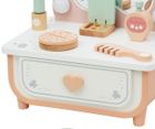 Tooky Toy, drewniana toaletka małej księżniczki, motyl