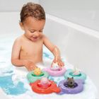 Toomies, Świnka Peppa, zestaw pontoników z figurkami, zabawka do kąpieli