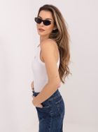 Top damski, biały, Sublevel