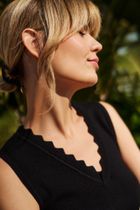 Top damski, czarny, Moodo