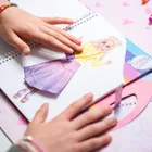 Top Model, Dress Me Up, Collage, zestaw kreatywny z naklejkami