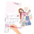 Top Model, kolorowanka ze światełkami LED i dźwiękiem