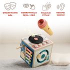 Topbright, Mały DJ, kostka muzyczna, drewniana zabawka interaktywna