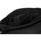 Torba listonoszka, czarna, skórzana, Peterson