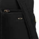 Torba listonoszka, czarna, skórzana, Peterson