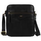 Torba listonoszka, czarna, skórzana, Peterson