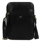 Torba listonoszka, czarna, skórzana, Peterson