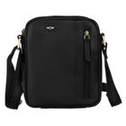 Torba listonoszka, czarna, skórzana, Peterson