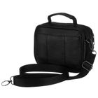 Torba listonoszka, czarna, skórzana, Rovicky