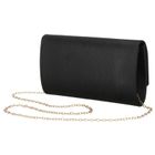 Torebka kopertówka, czarna, Rovicky