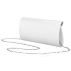 Torebka kopertówka, srebrna, skóra ekologiczna, Rovicky