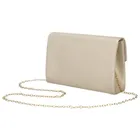 Torebka kopertówka, złota, skóra ekologiczna, Rovicky