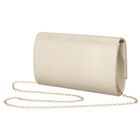 Torebka kopertówka, złota, skóra ekologiczna, Rovicky