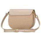 Torebka listonoszka, beżowa, Peterson