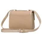 Torebka listonoszka, beżowa, Peterson