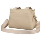 Torebka listonoszka, beżowa, Peterson