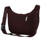 Torebka listonoszka, bordowa, Peterson