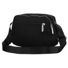 Torebka listonoszka, czarna, Peterson