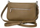 Torebka listonoszka, khaki, skóra ekologiczna, David Jones