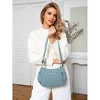 Torebka listonoszka, niebieska, Peterson