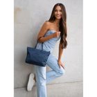 Torebka shopper, granatowa, Peterson