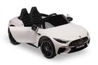 Toyz, Mercedes SL63, pojazd na akumulator, white