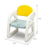Toyz, Ted, tablica edukacyjna z krzesełkiem, yellow